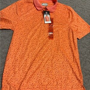 Sunice Vibrant Orange Polo Shirt
